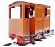 mss guards van o gauge for steam railways