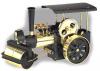 D376 Wilesco Steam Roller Kit in Black & Brass
