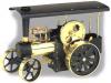 D416 Wilesco Steam Traction Engine in Black & Brass KIT