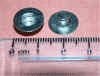MAM99 Mamod spare Small Hub Caps (2) chrome